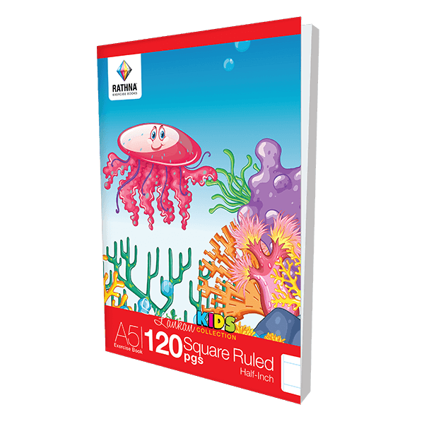 Exercise Book - 120 Pages - Pink