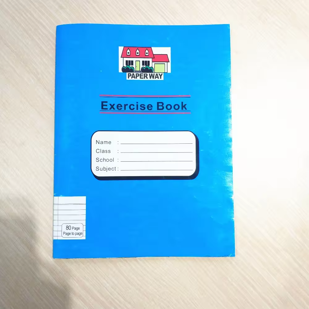 Exercise Book - 48 Pages - Blue