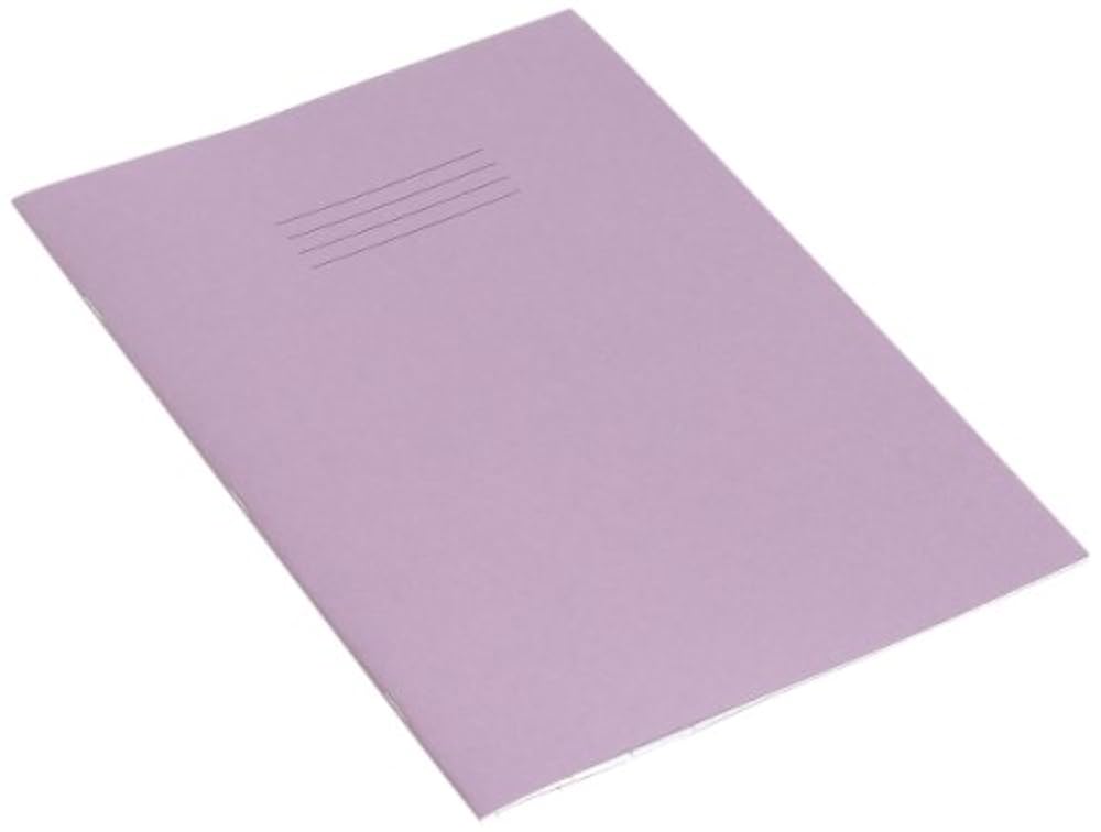 Exercise Book - 48 Pages - Purple
