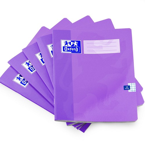 Exercise Book - 48 Pages - Purple