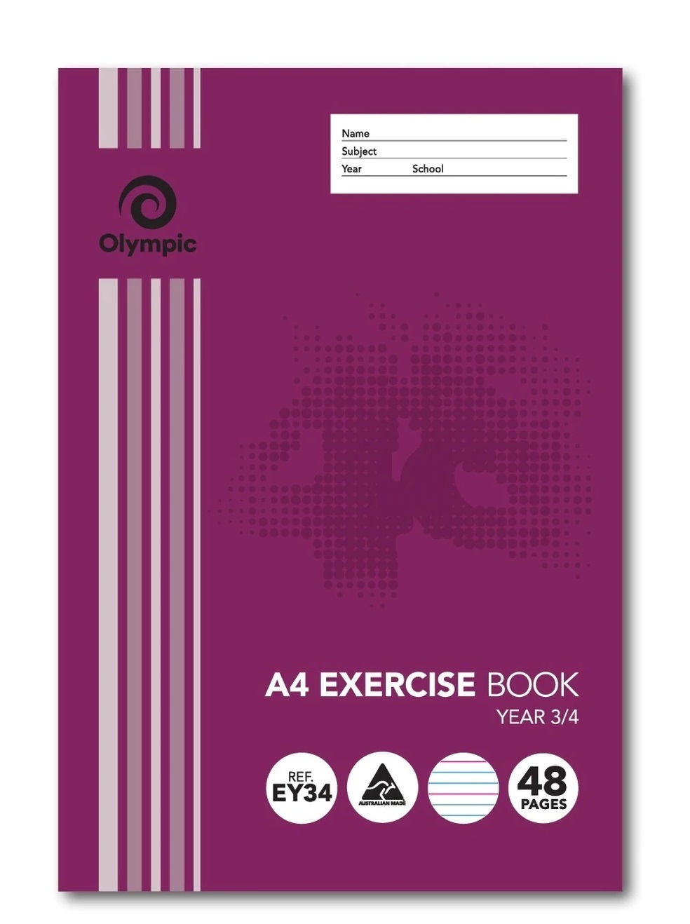 Exercise Book - 48 Pages - White