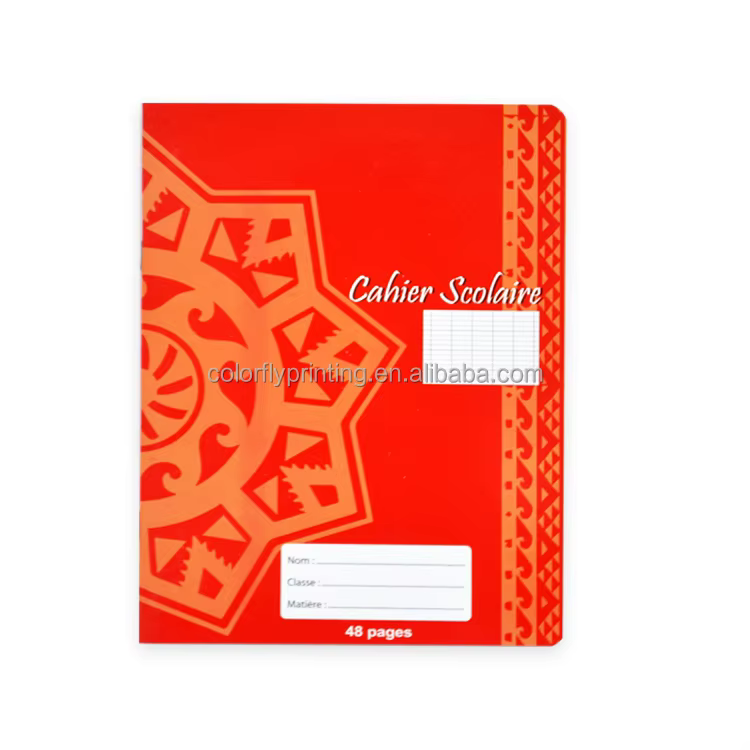 Exercise Book - 96 Pages - Orange