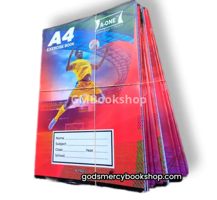 Exercise Book - 96 Pages - Orange