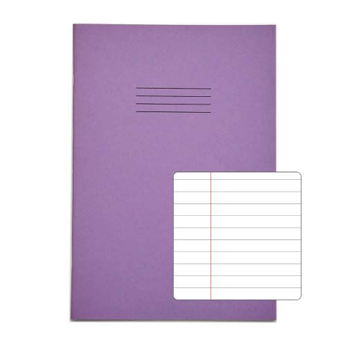 Exercise Book - 96 Pages - Purple