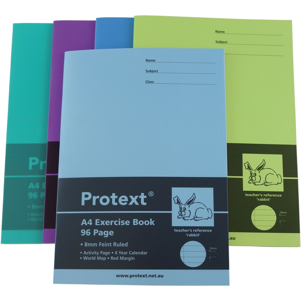 Exercise Book - 96 Pages - Red