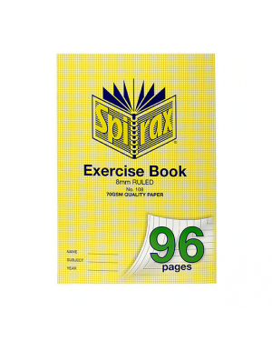 Exercise Book - 96 Pages - Yellow