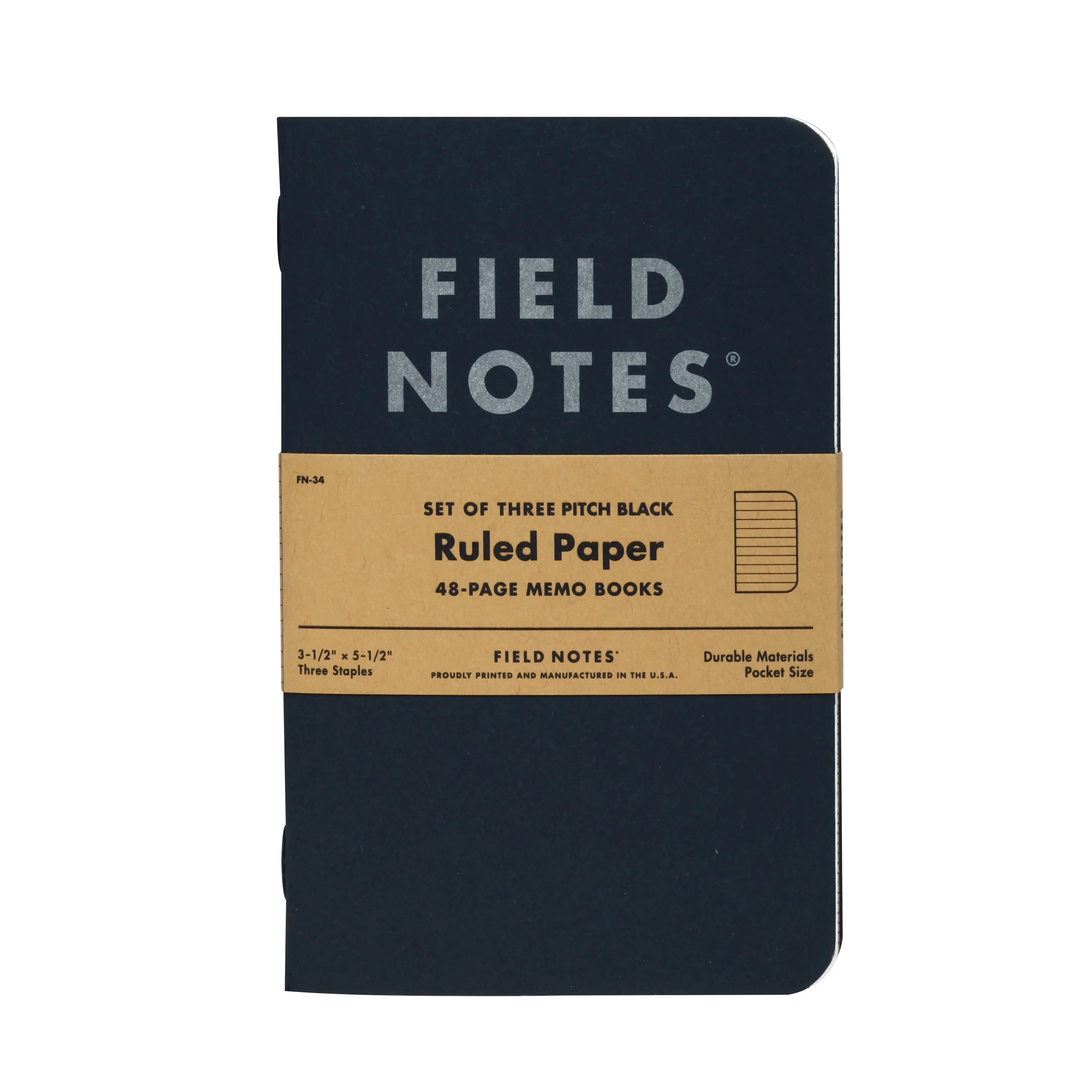 Graph Book - 48 Pages - Black