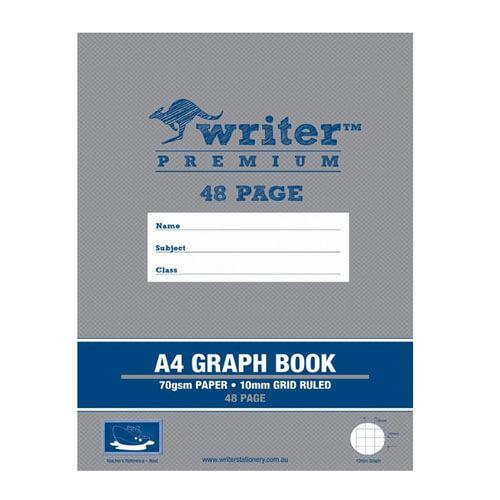 Graph Book - 48 Pages - Black