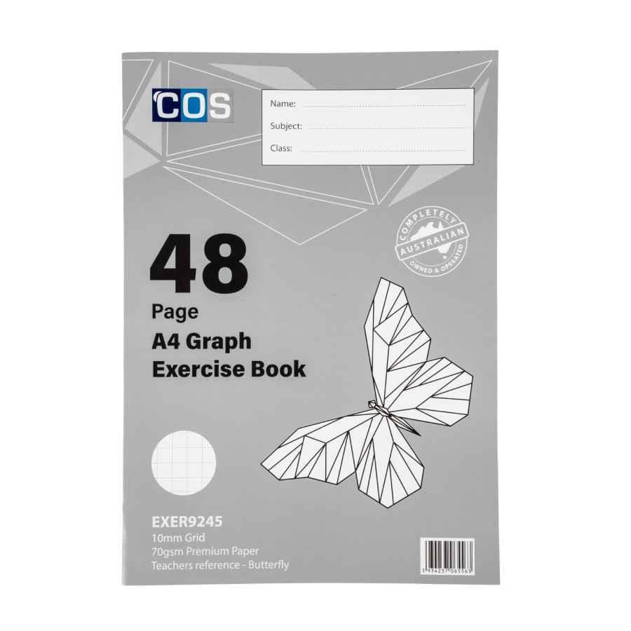 Graph Book - 48 Pages - Orange