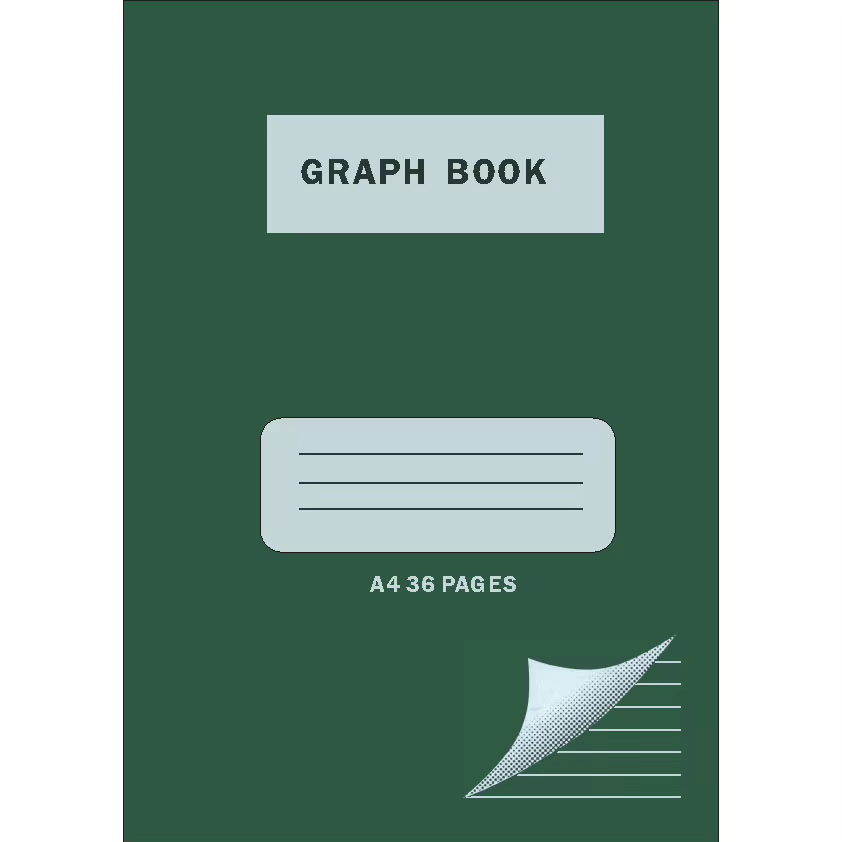 Graph Book - 96 Pages - Black