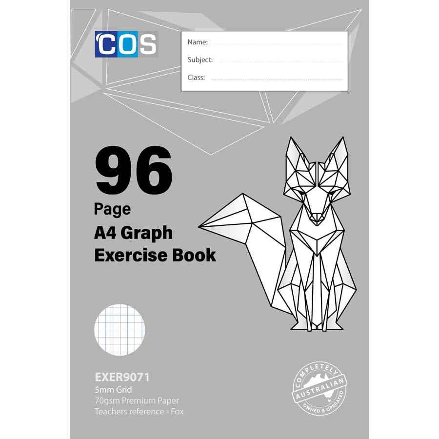 Graph Book - 96 Pages - Blue
