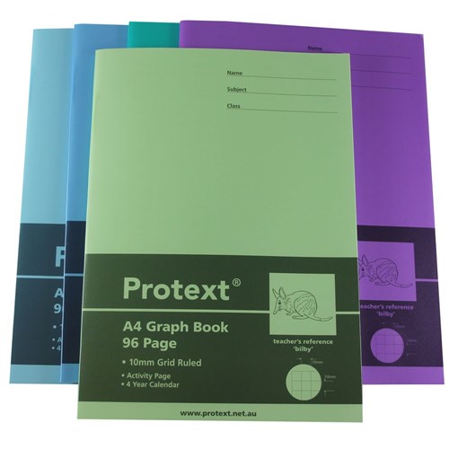Graph Book - 96 Pages - Green