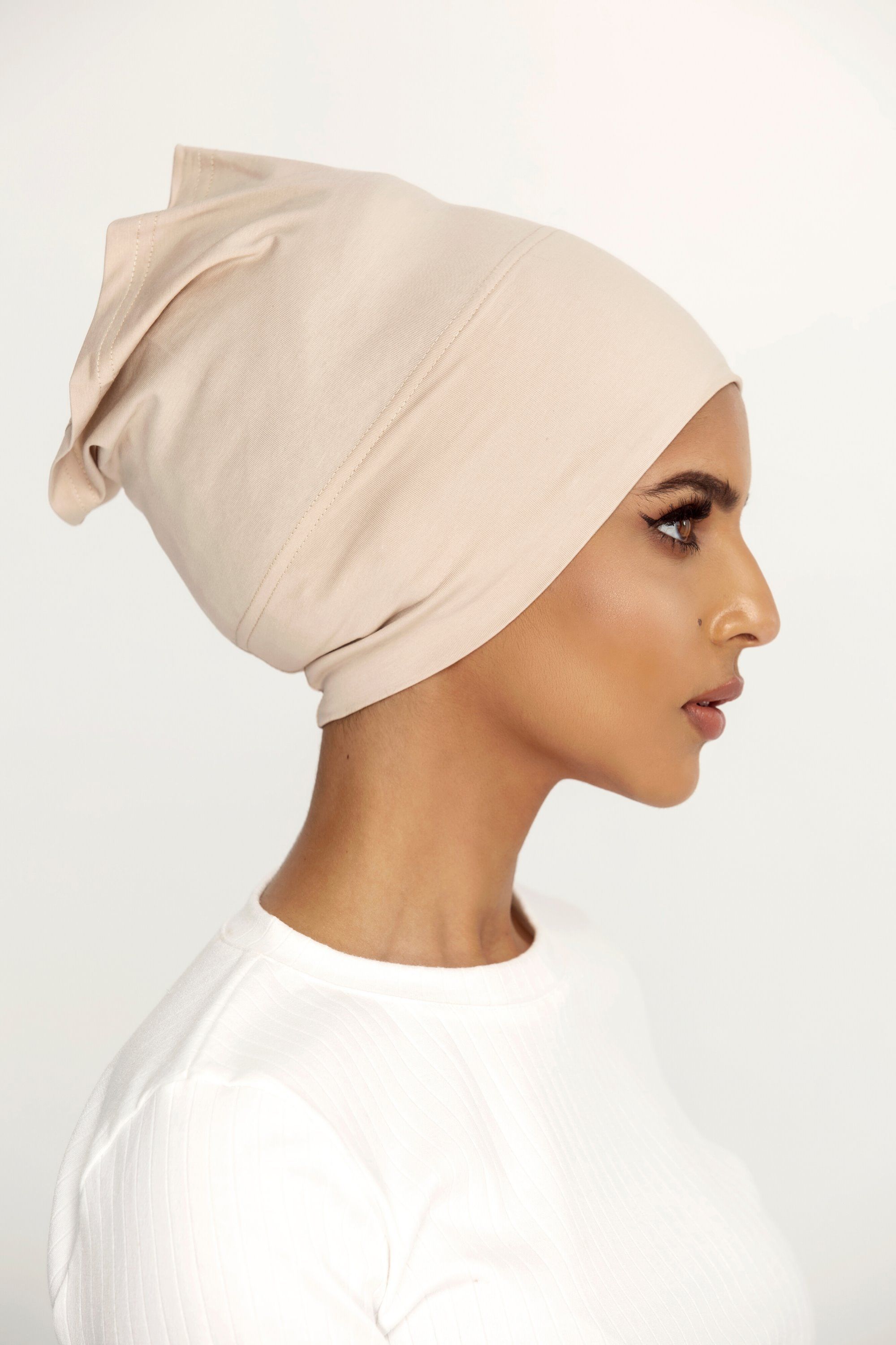 Hijab Cap - Cream
