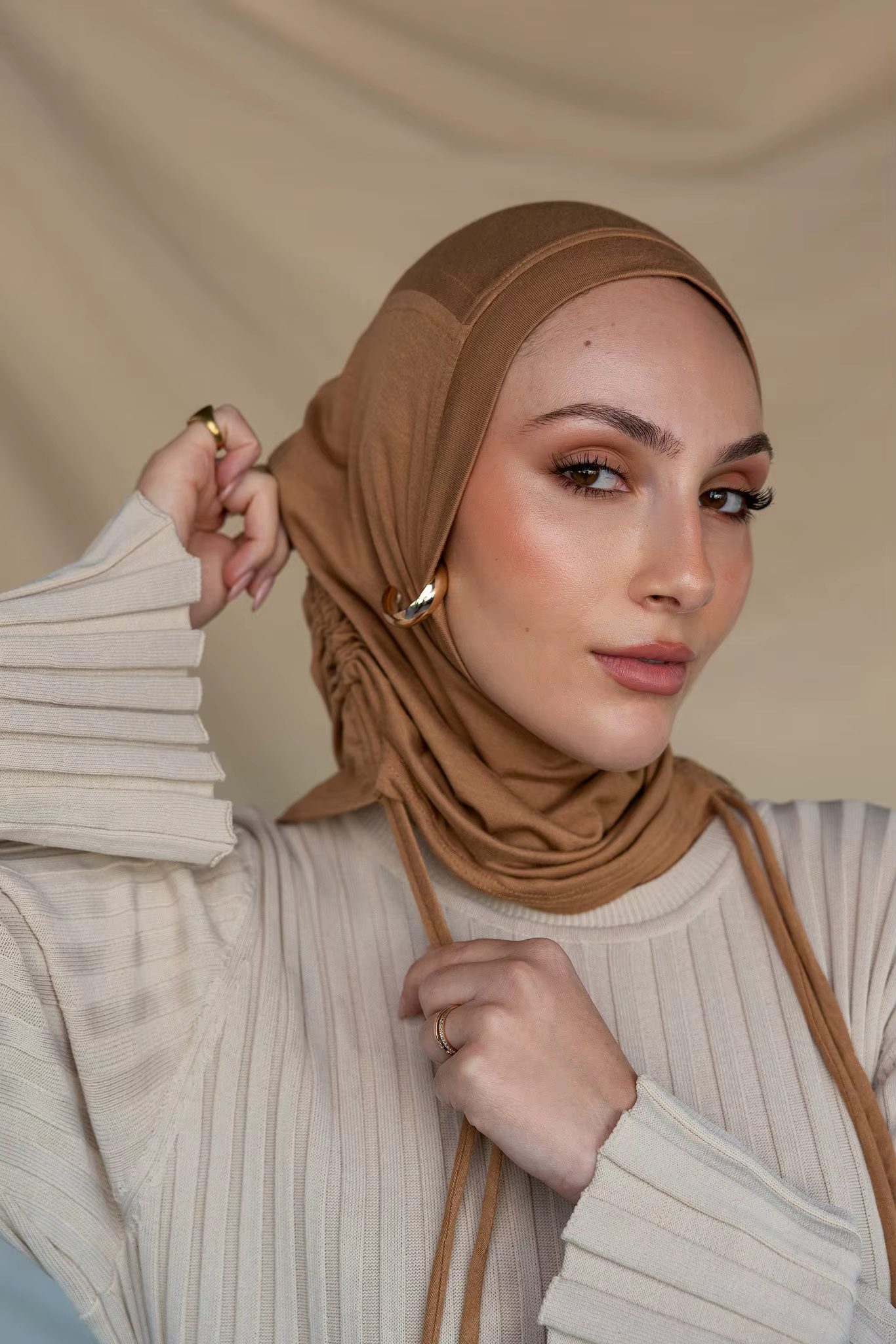 Hijab Pin - Beige