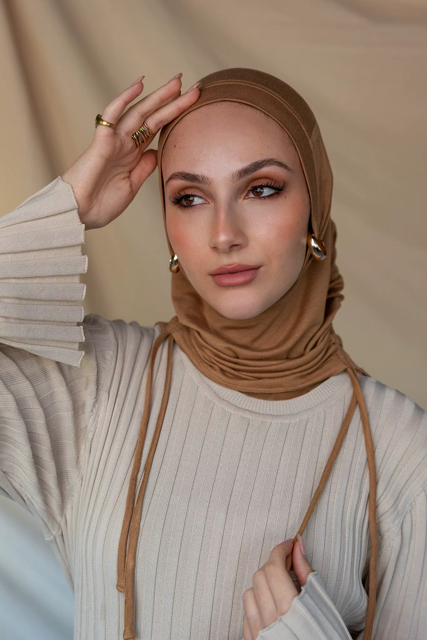 Hijab Pin - Brown