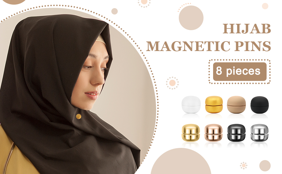Hijab Pin - Brown