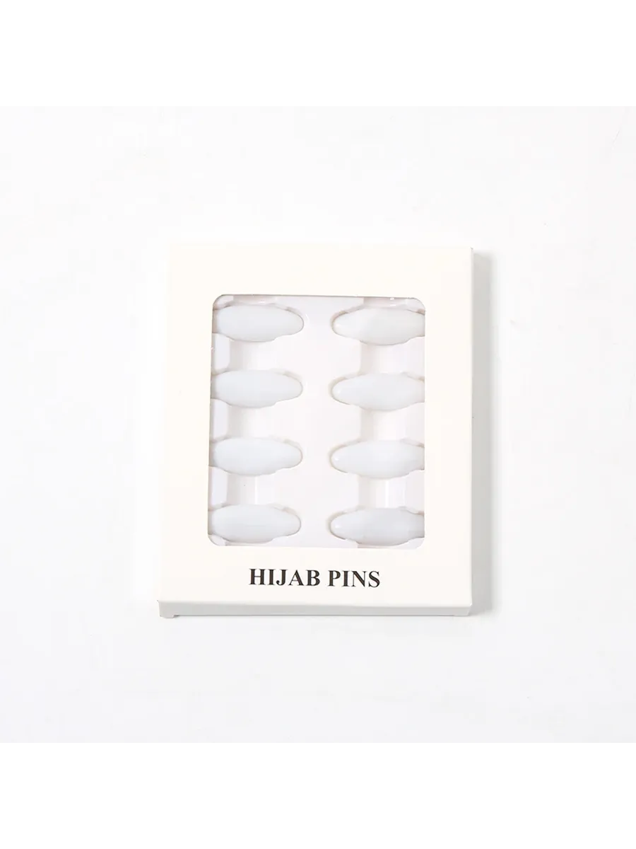 Hijab Pin - White
