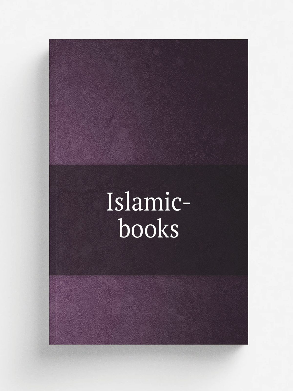Islamic Book - Grey