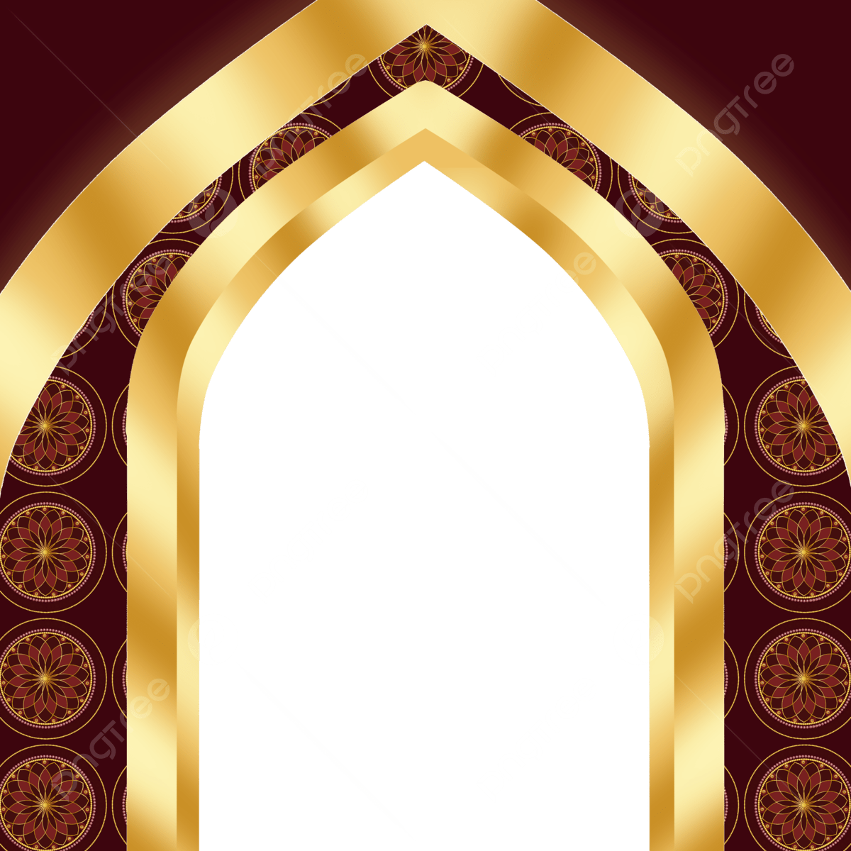 Islamic Decor - Maroon