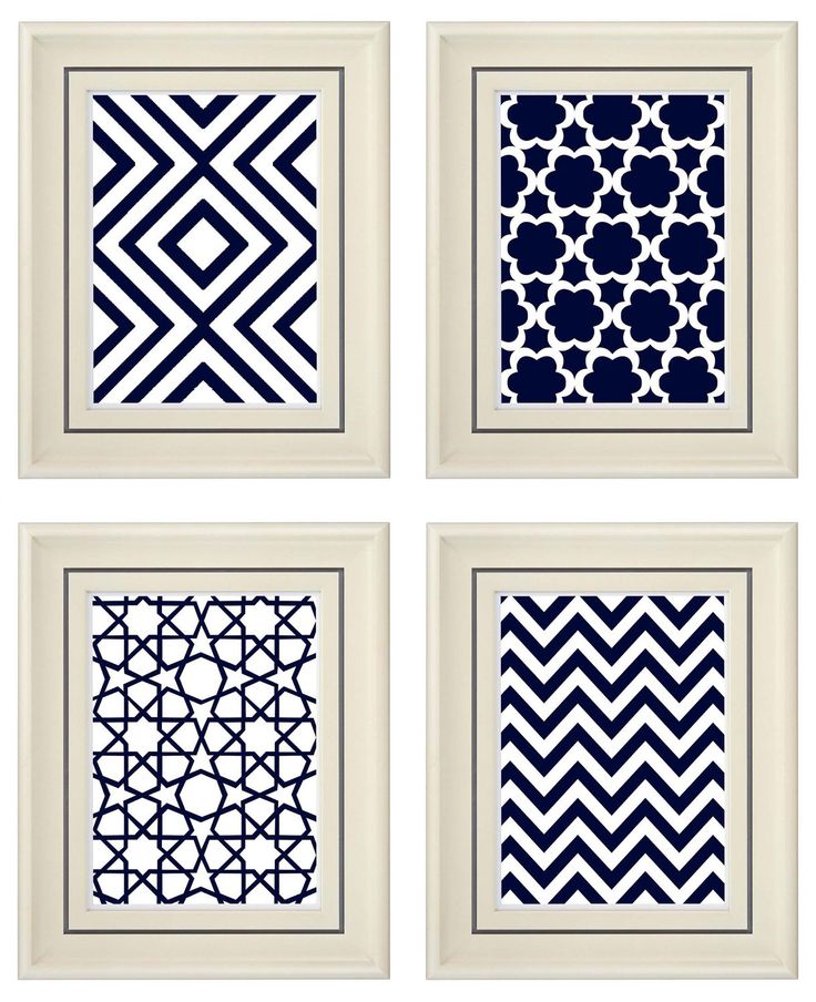 Islamic Decor - Navy