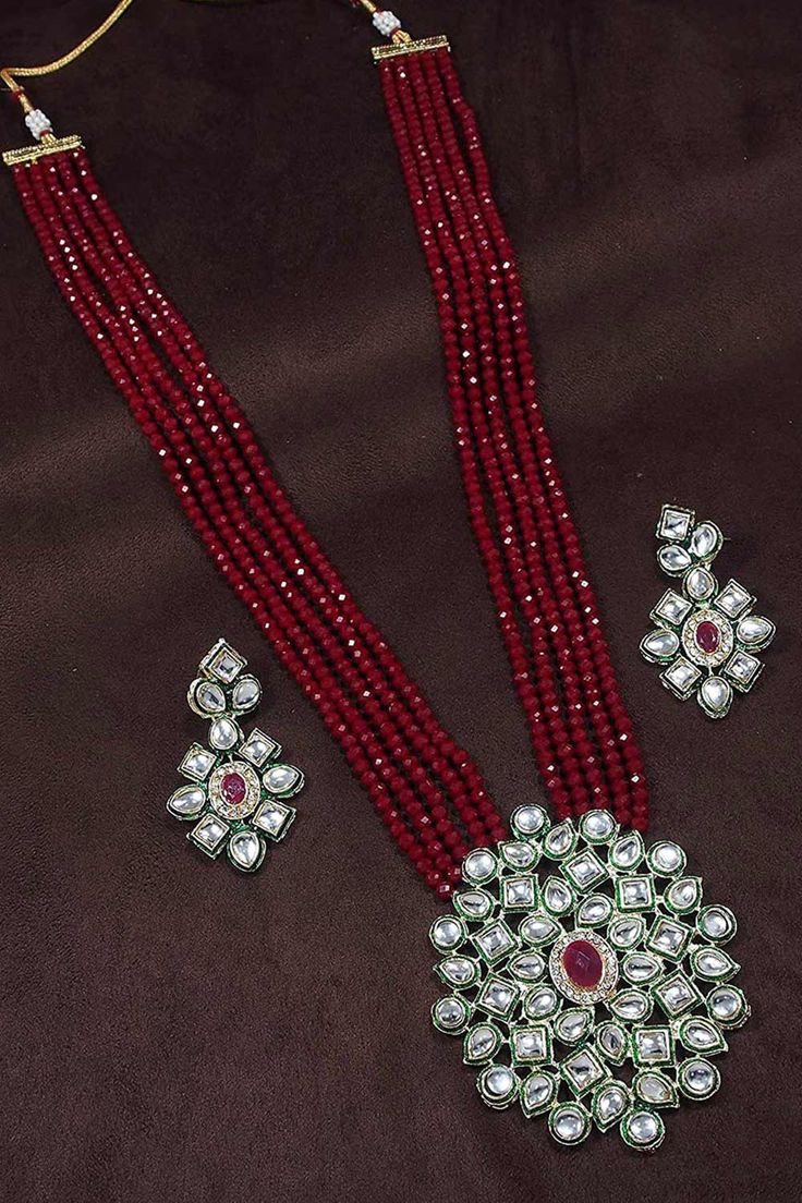 Islamic Jewelry - Maroon