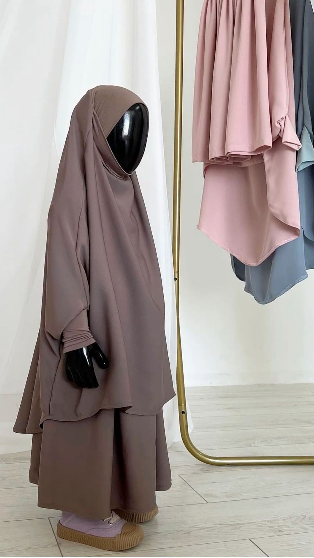Jilbab - Brown