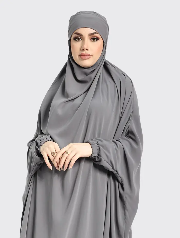 Jilbab - Grey