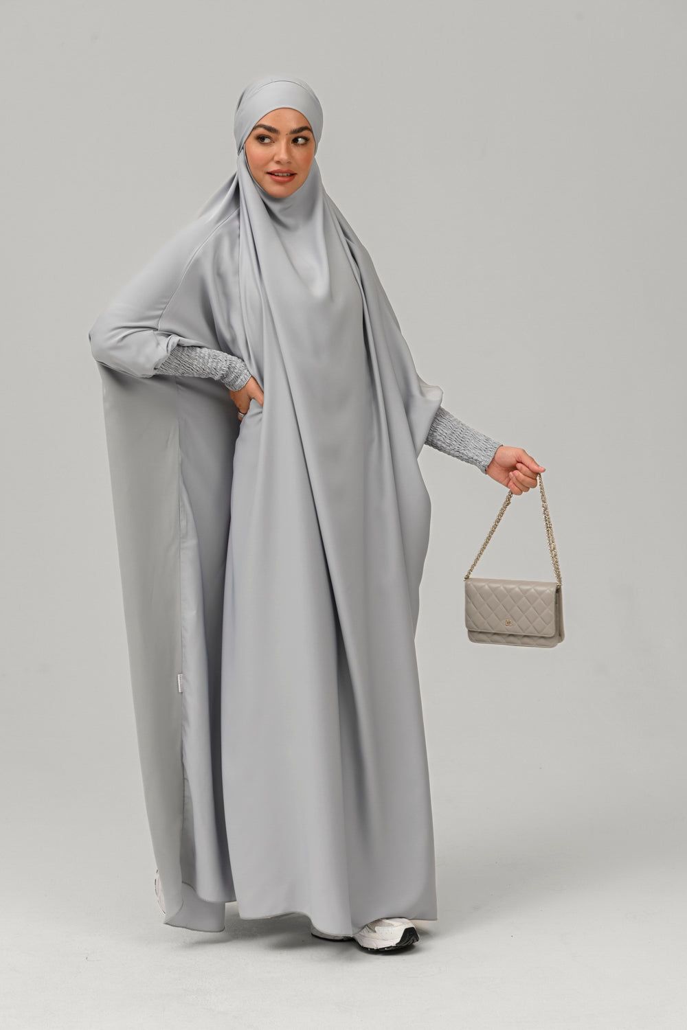 Jilbab - Grey