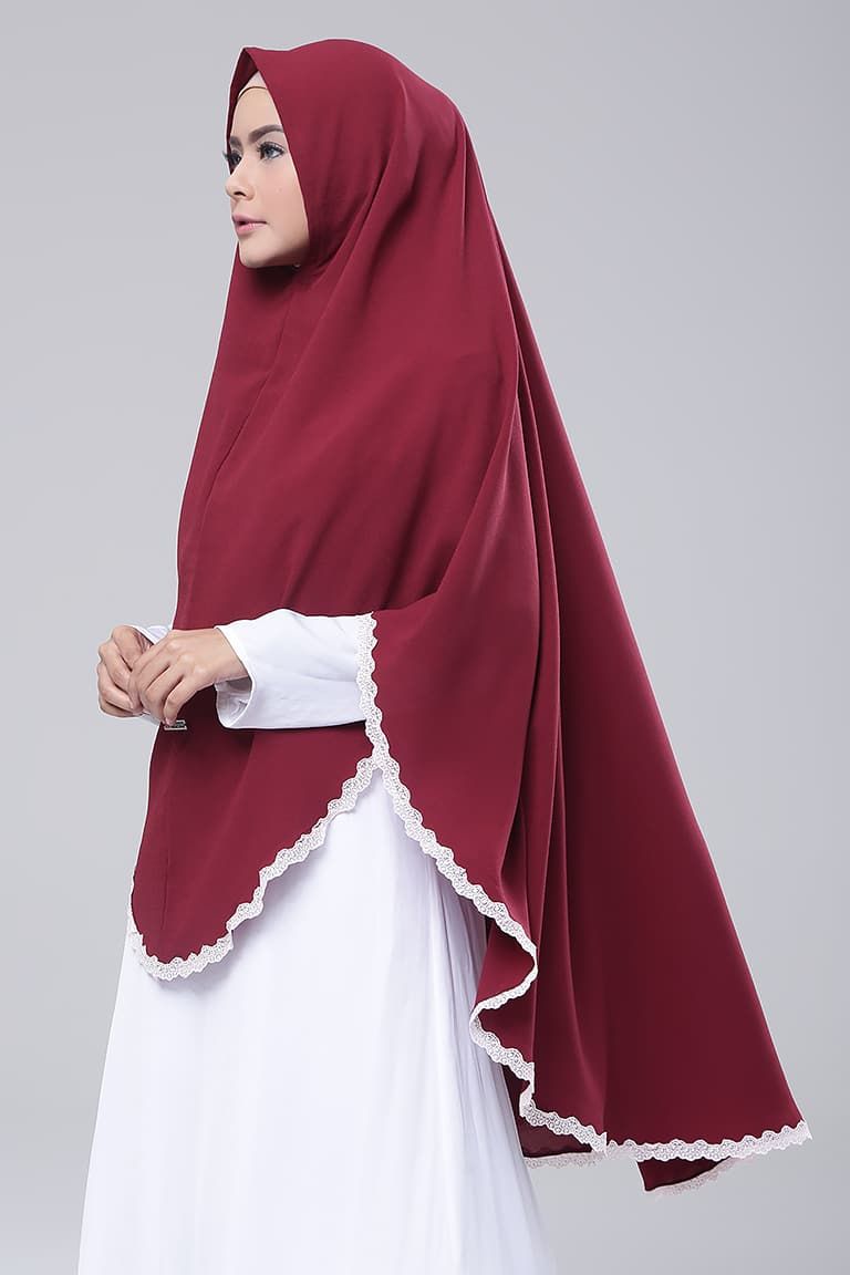 Khimar - Maroon