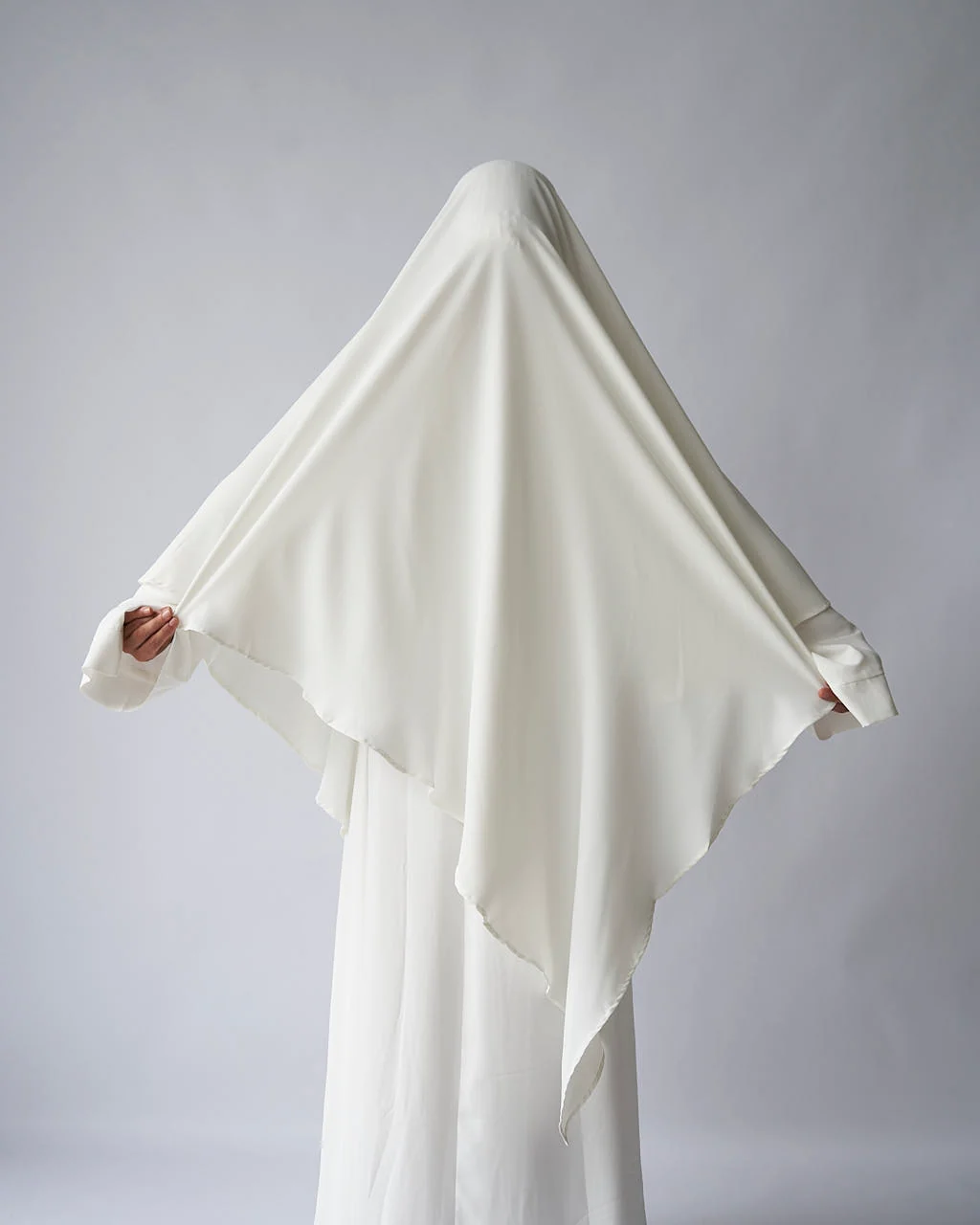 Khimar - White