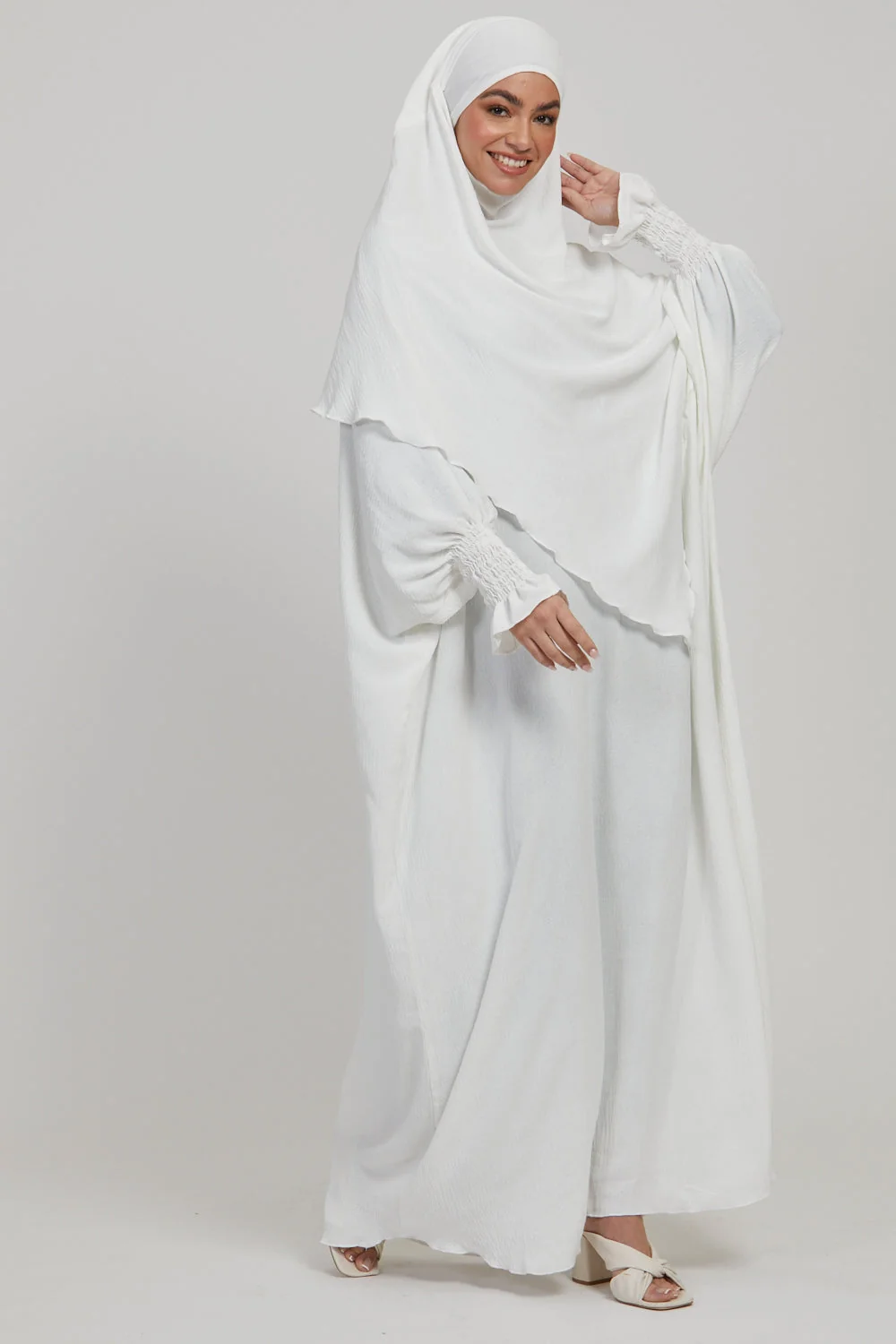 Khimar - White