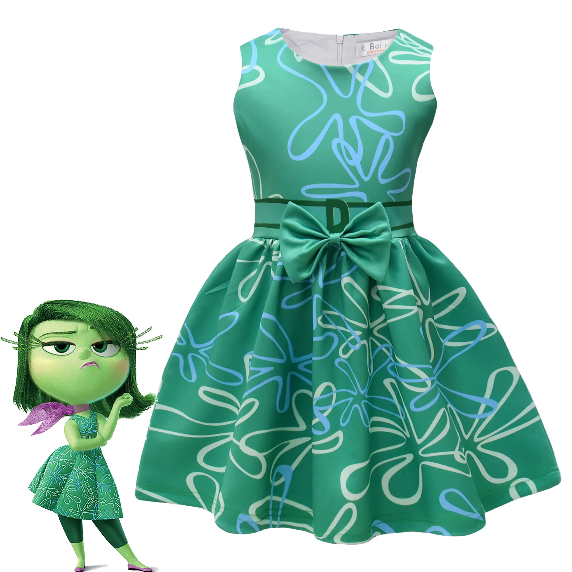 Kids Dress - Green