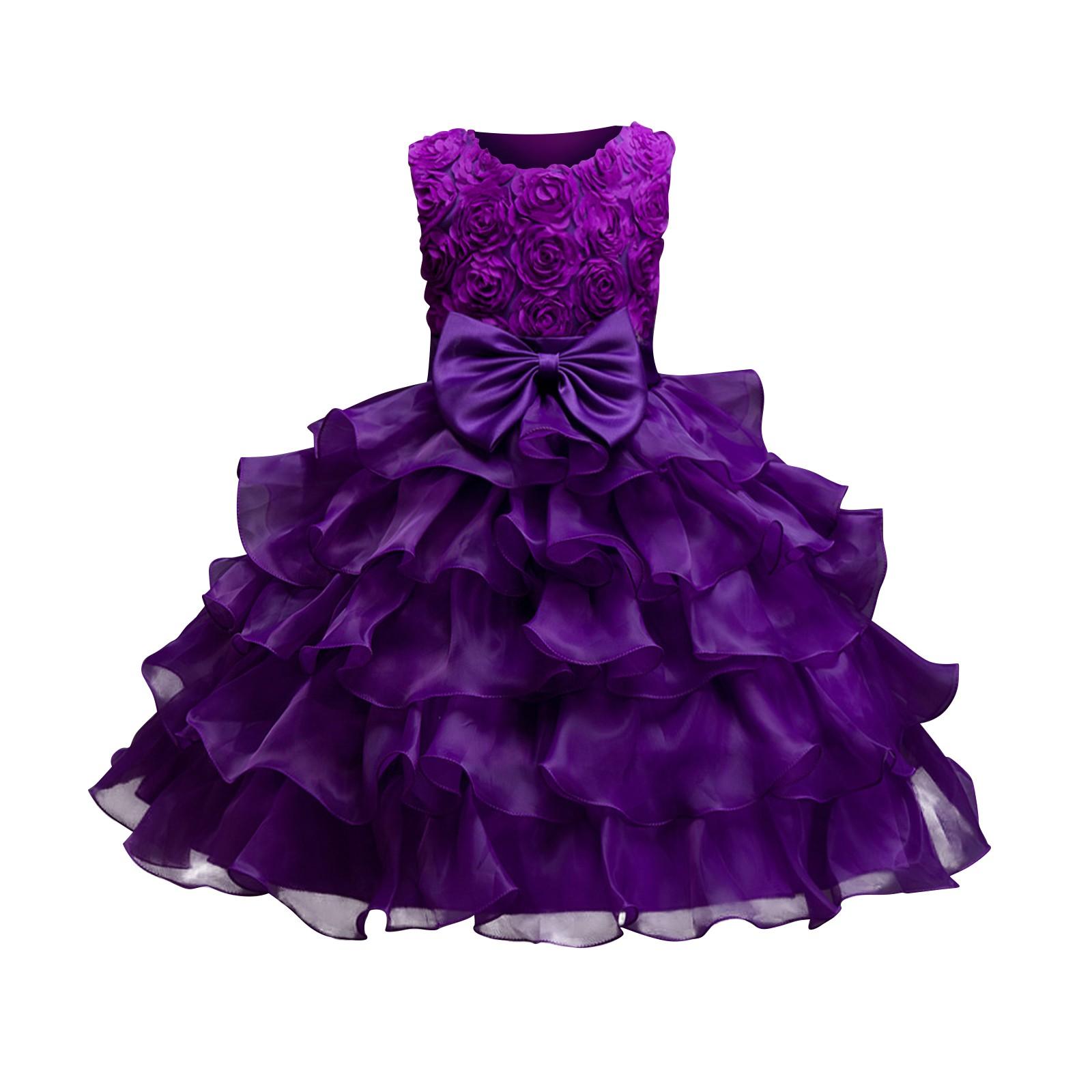 Kids Dress - Purple