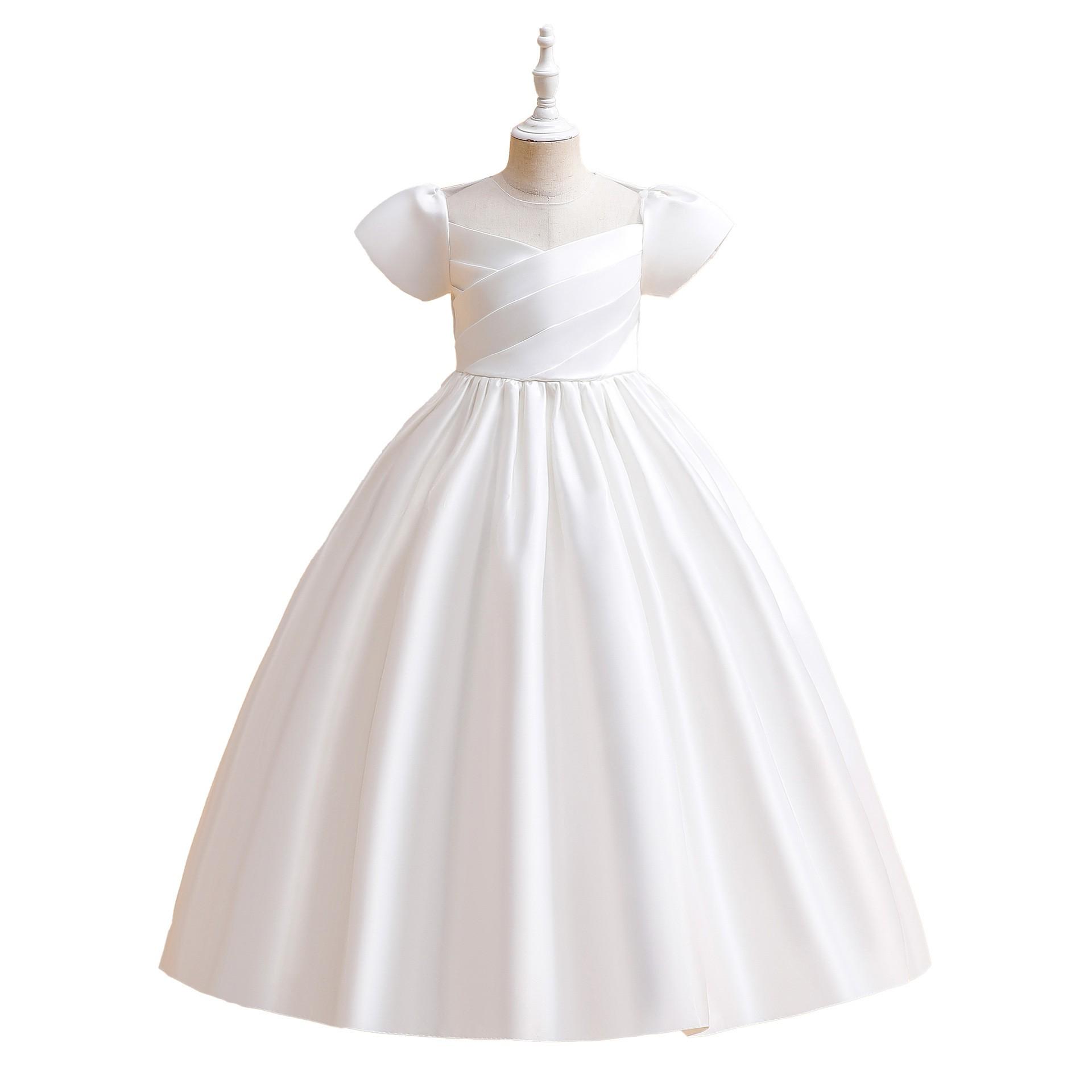 Kids Dress - White