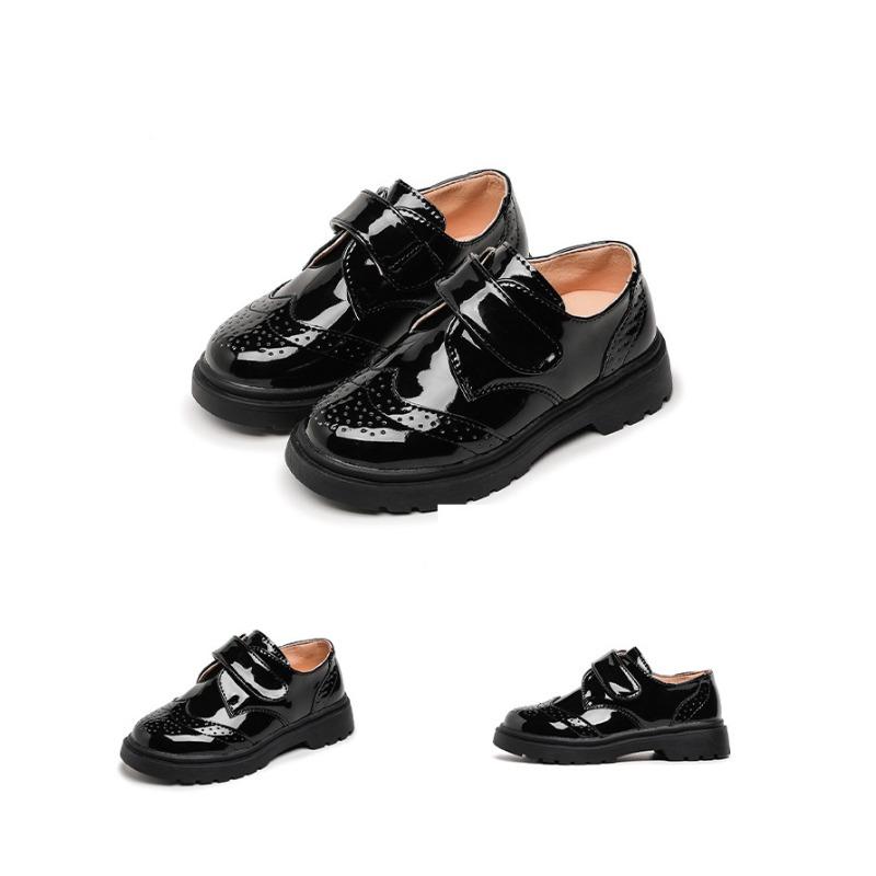 Kids School Shoes - Black