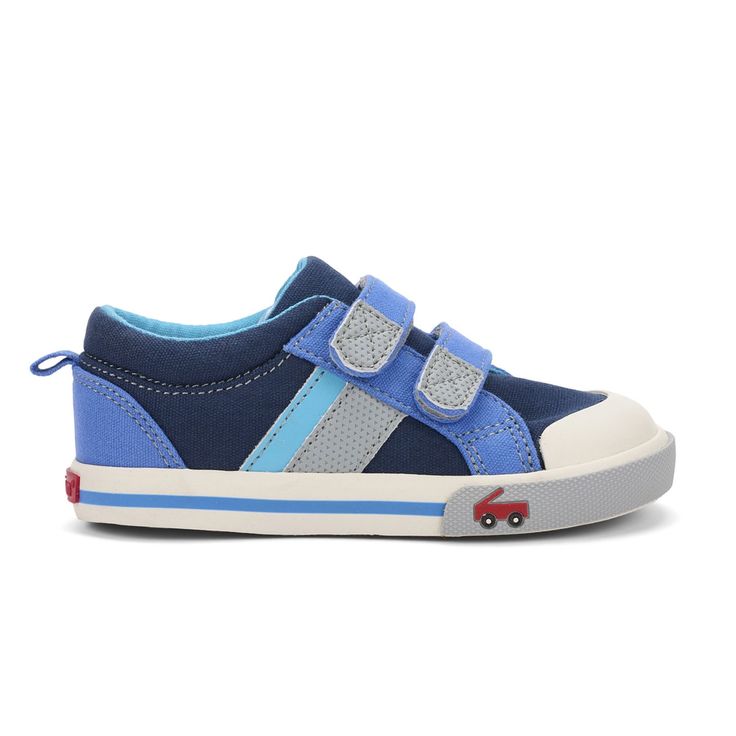 Kids School Shoes - Blue