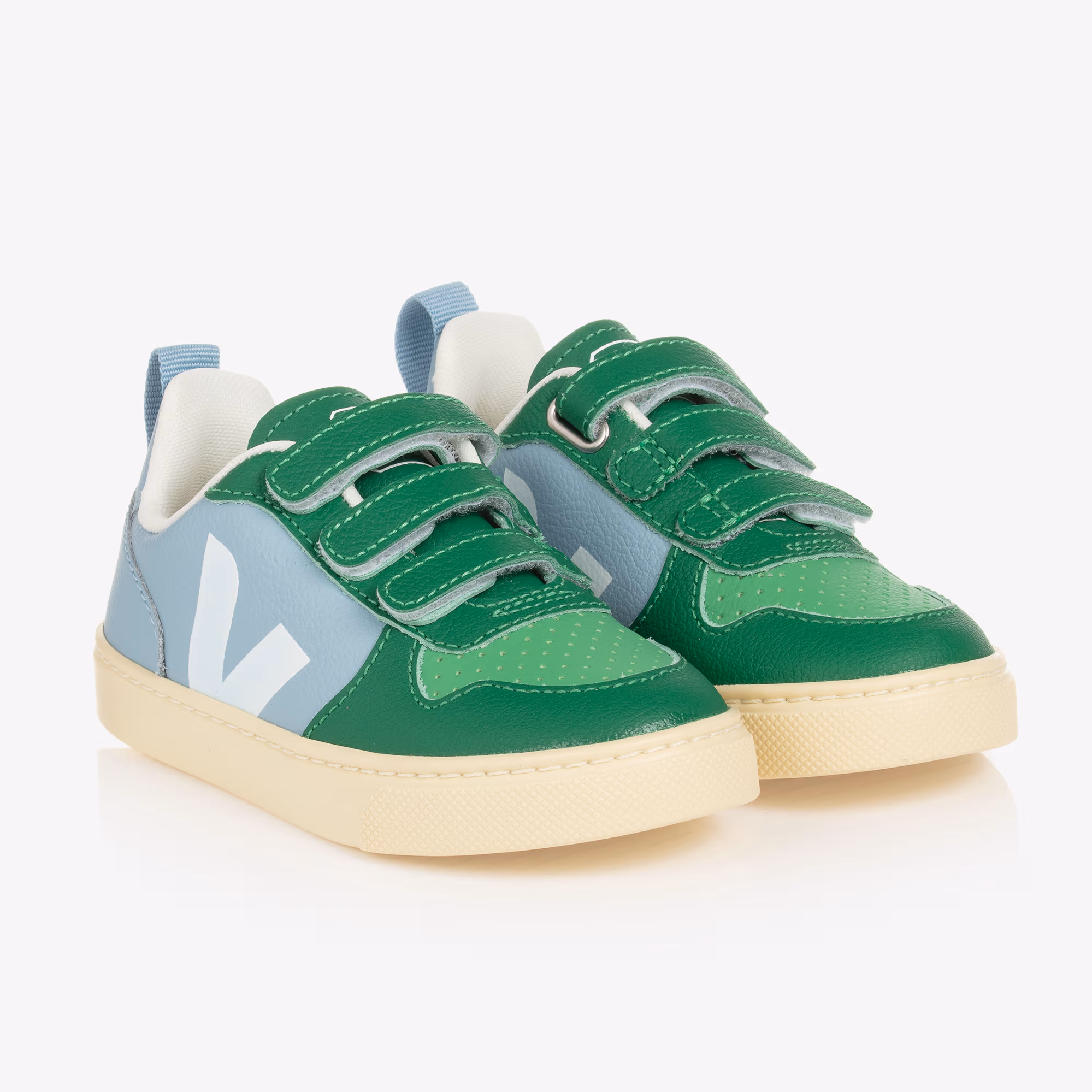 Kids School Shoes - Green