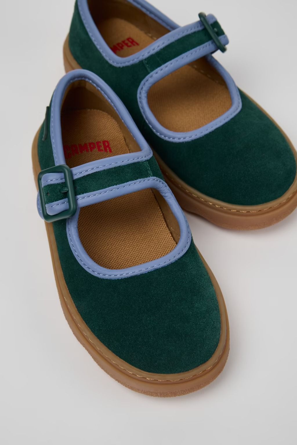 Kids School Shoes - Green