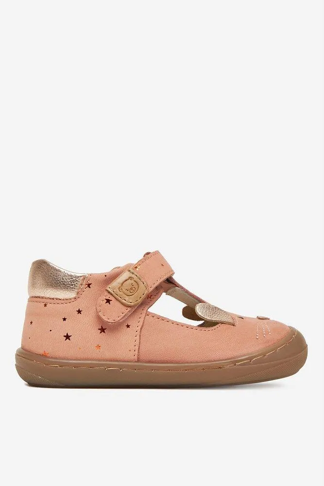 Kids School Shoes - Orange