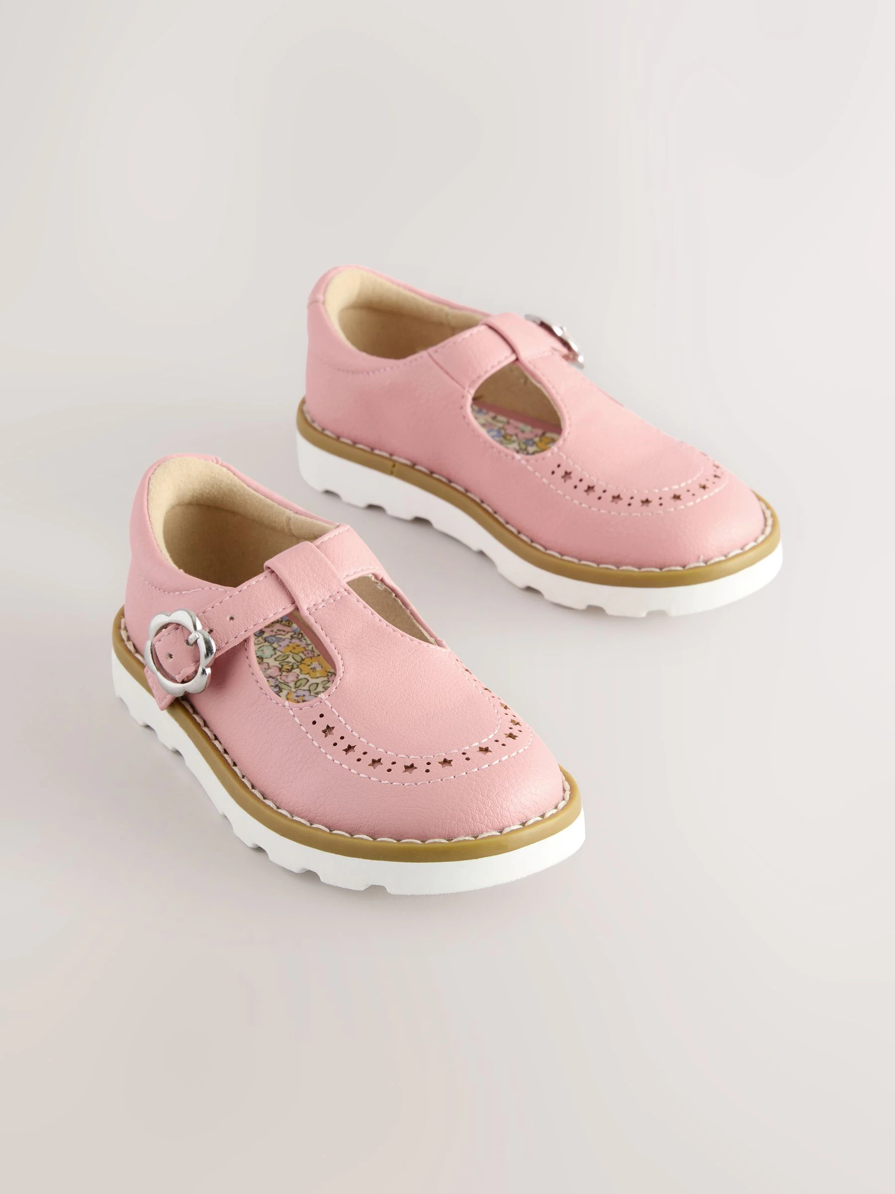 Kids School Shoes - Pink