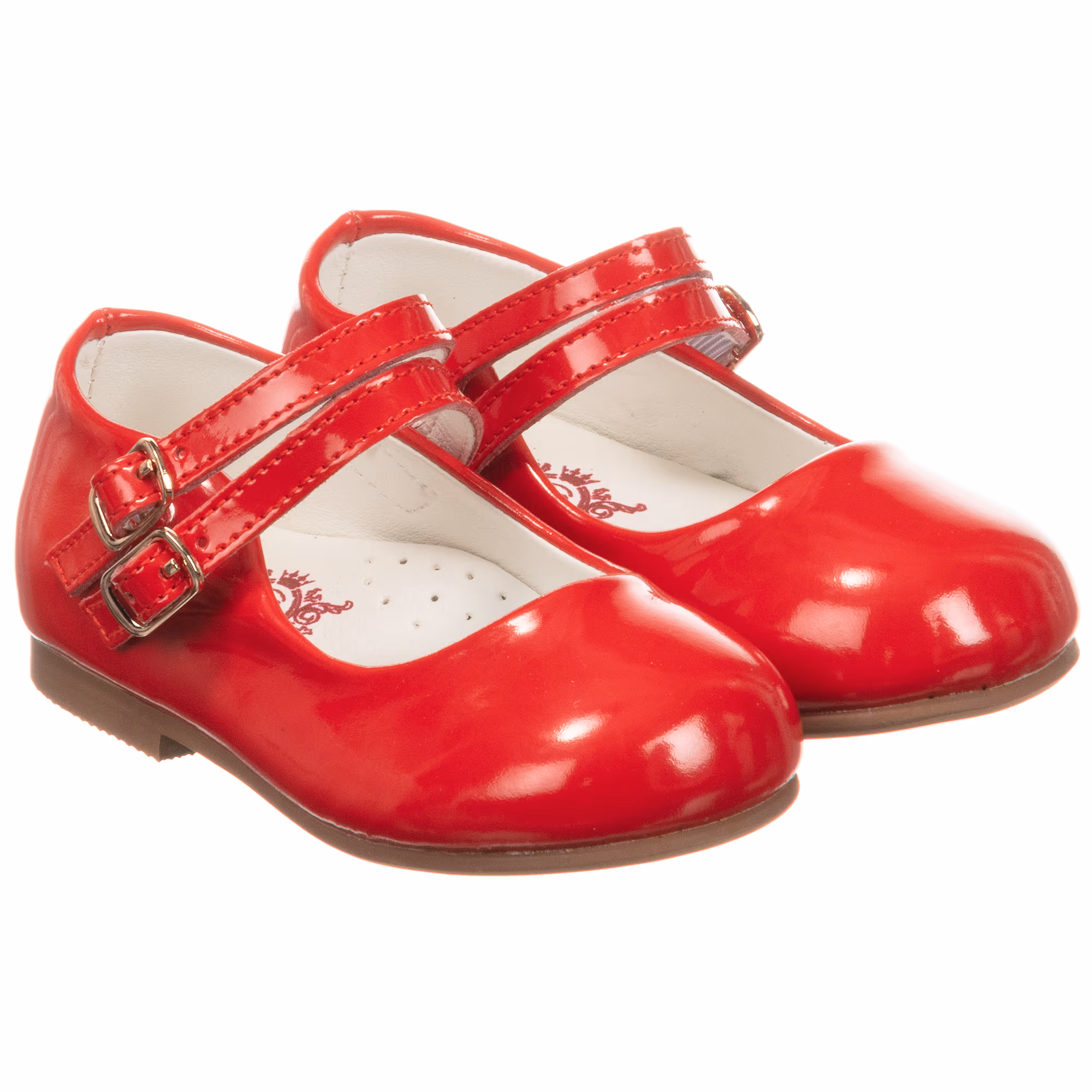 Kids School Shoes - Red