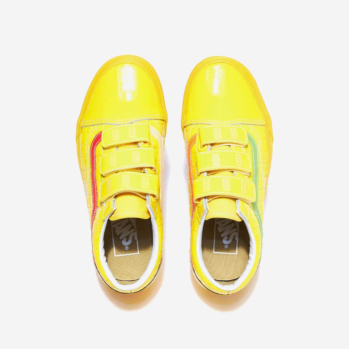 Kids School Shoes - Yellow