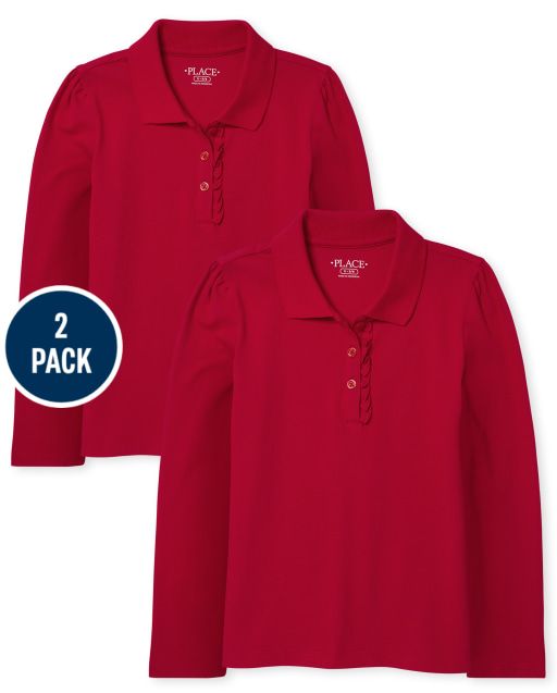 Kids School Uniform - Shirt - Red