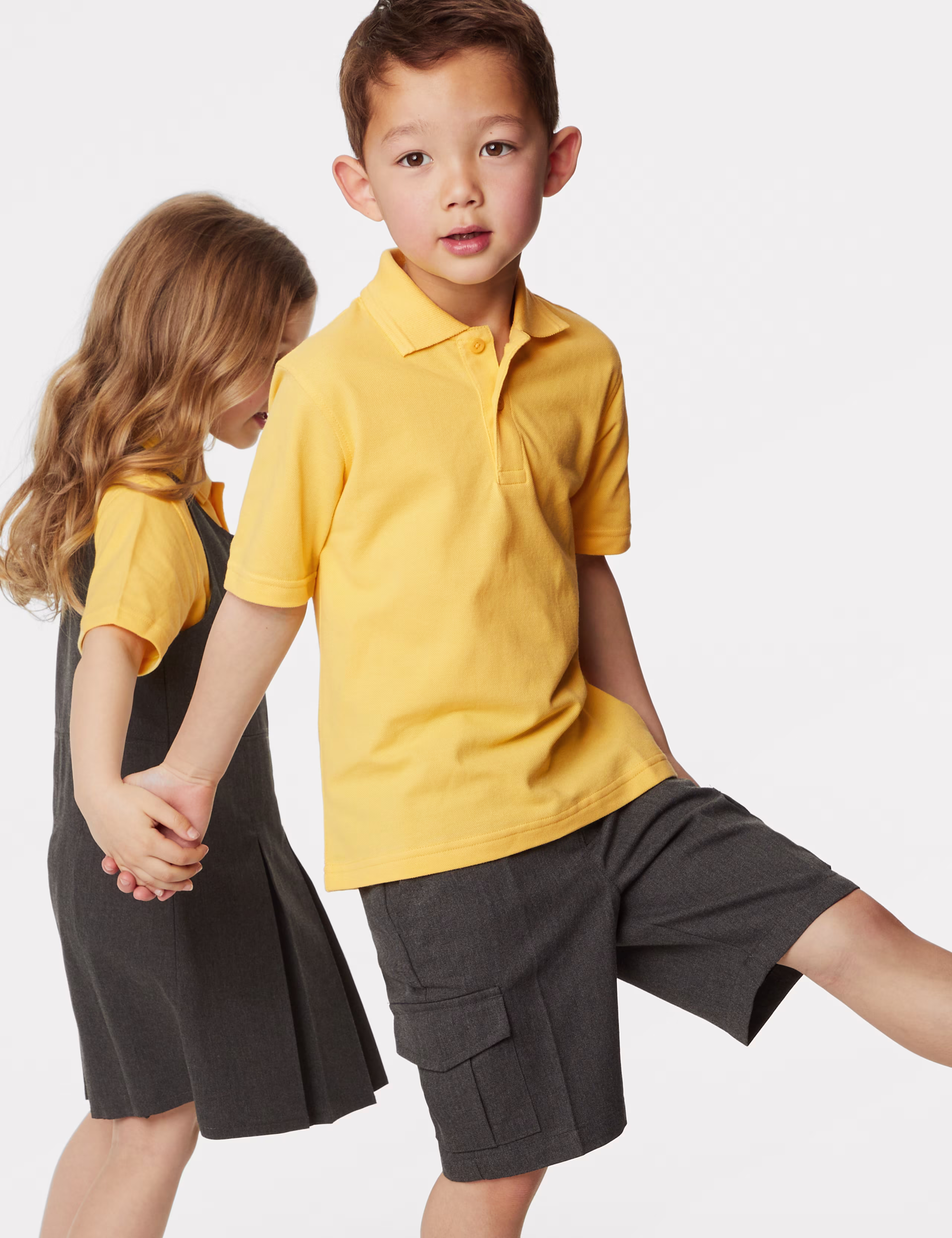 Kids School Uniform - Shirt - Yellow