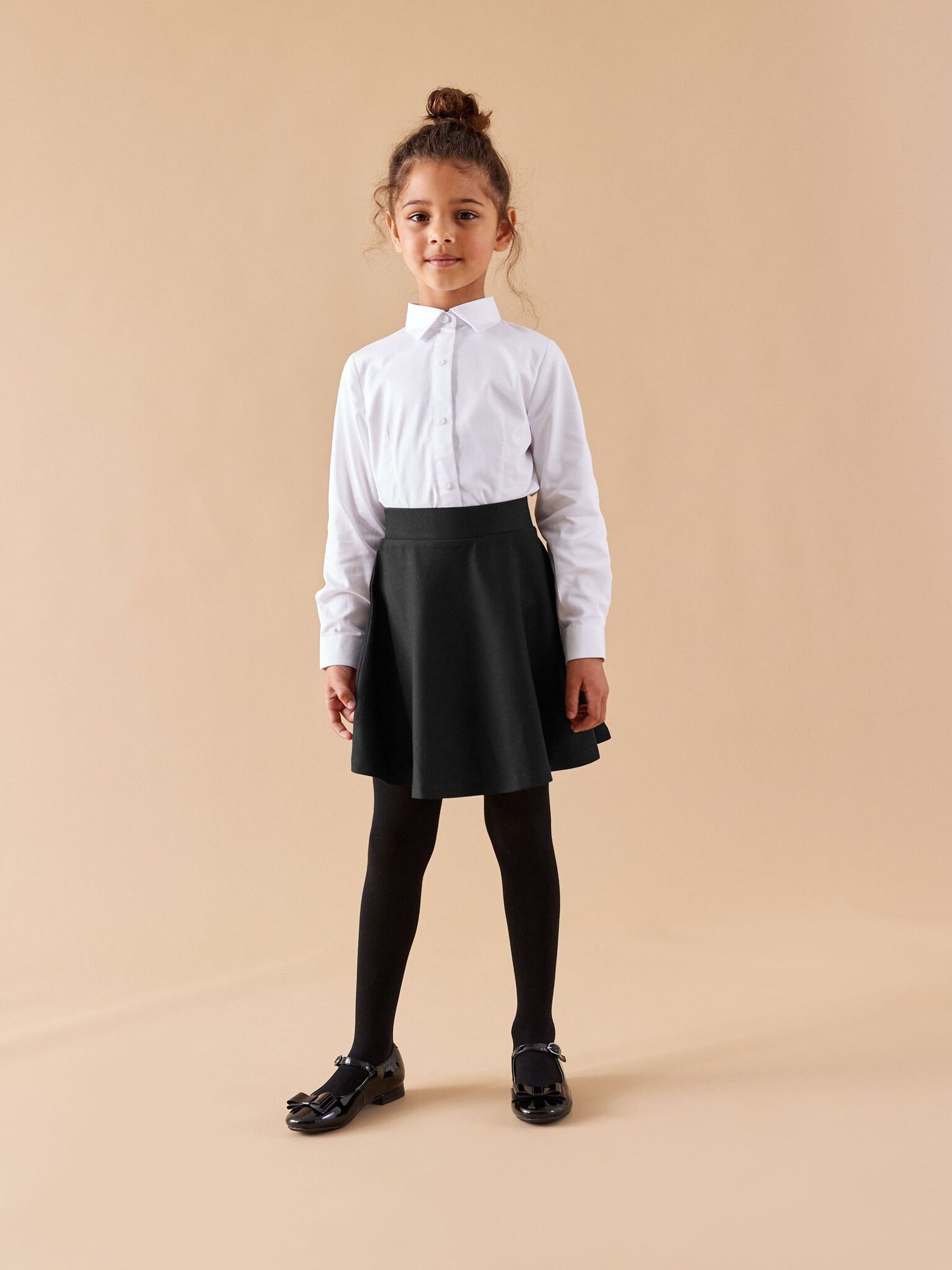 Kids School Uniform - Skirt - Black