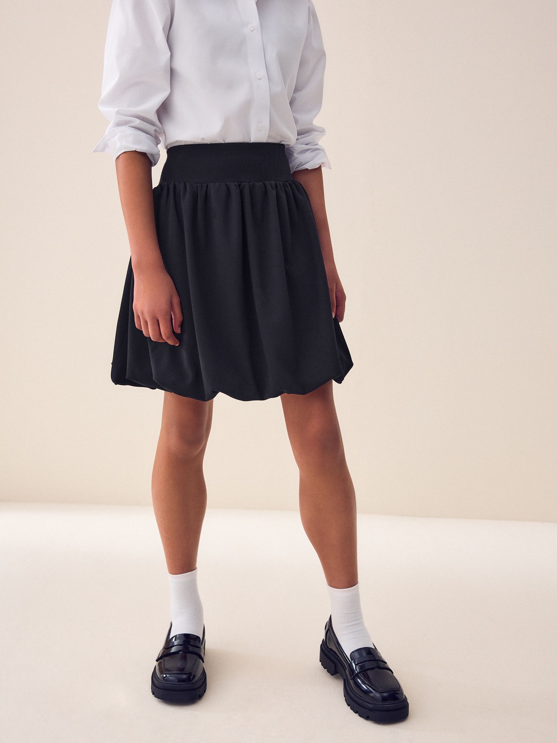 Kids School Uniform - Skirt - Black