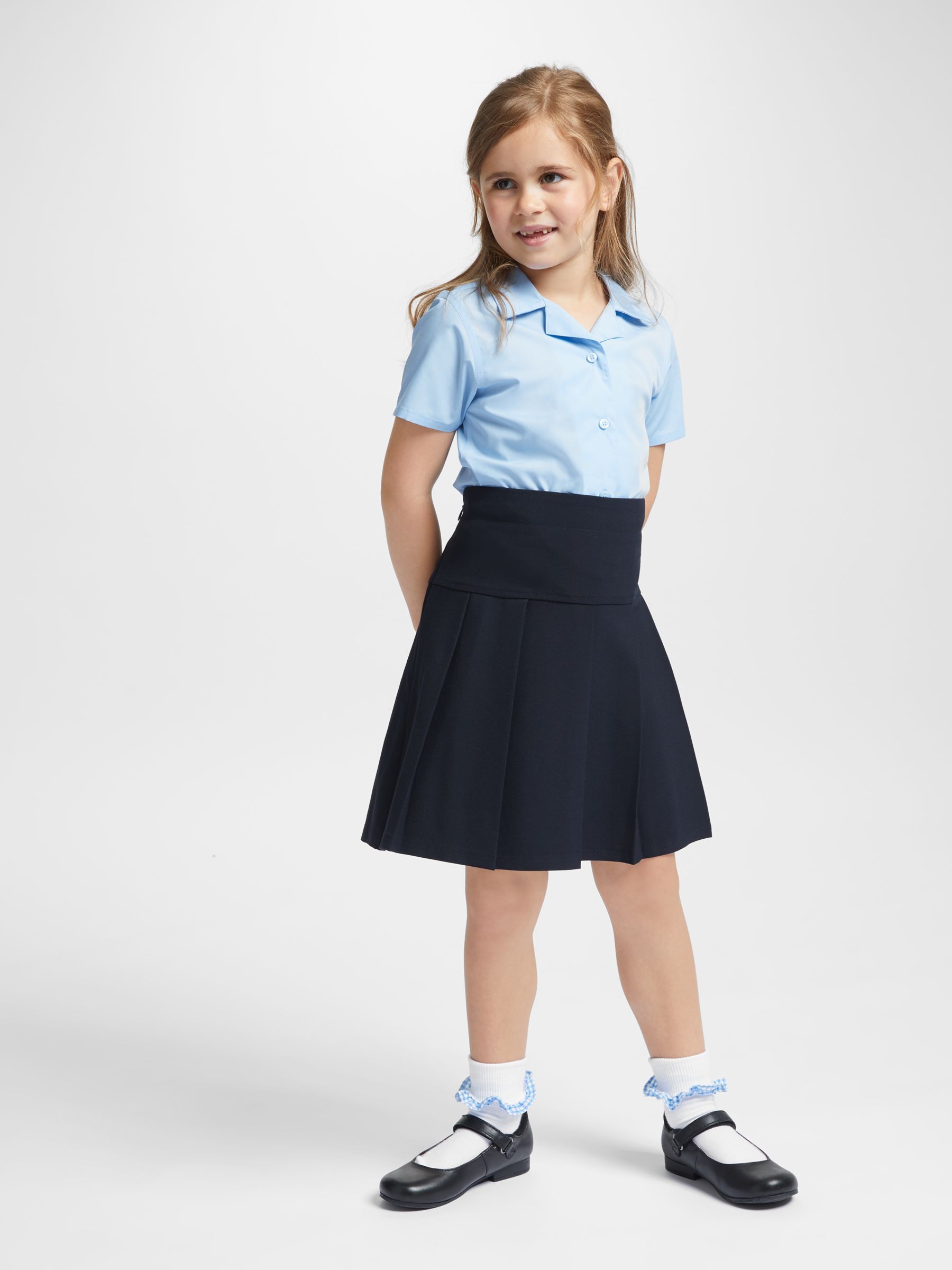 Kids School Uniform - Skirt - Blue