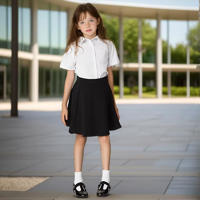 Kids School Uniform - Skirt - Blue