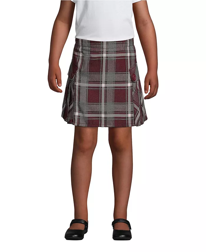 Kids School Uniform - Skirt - Red