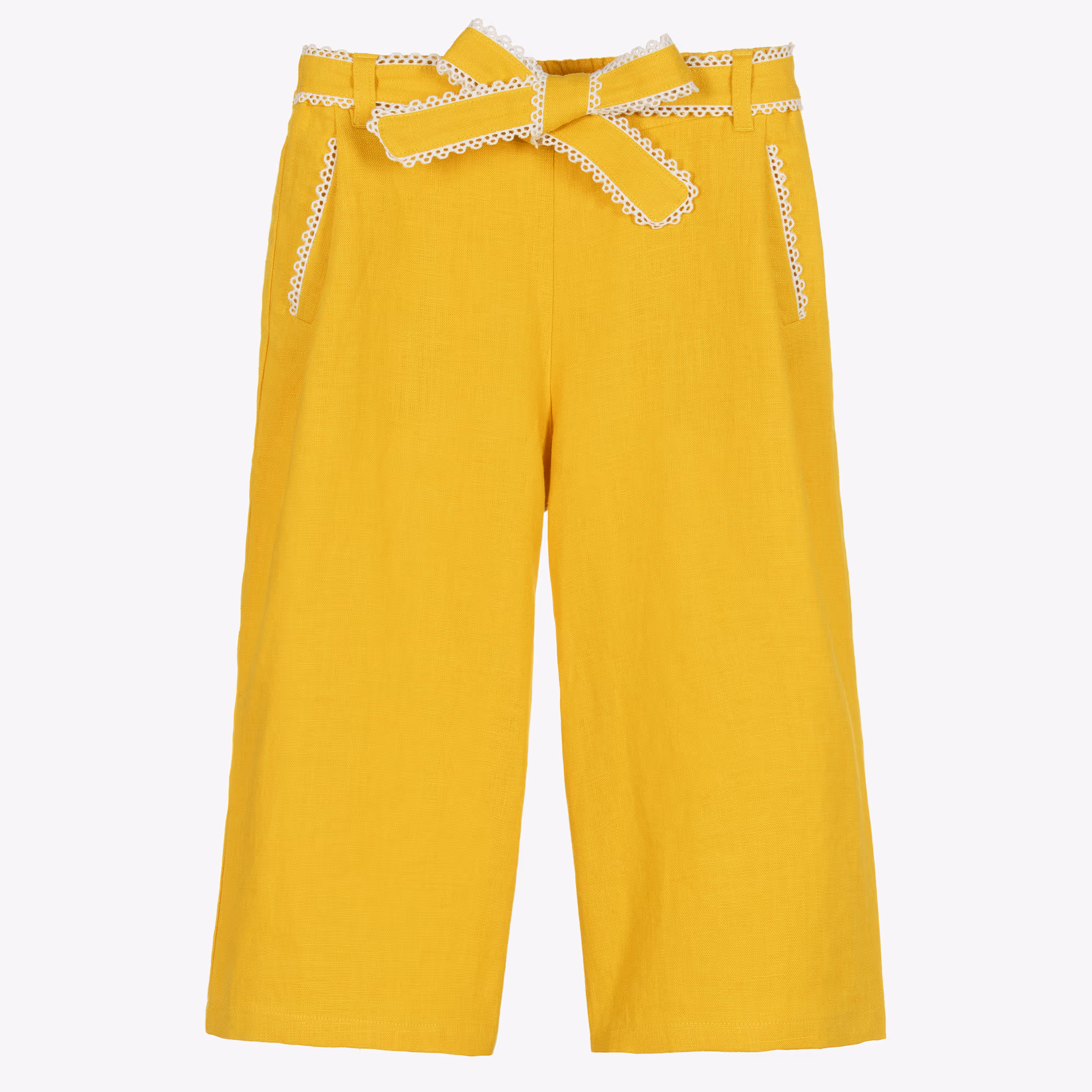 Kids School Uniform - Trousers - Yellow